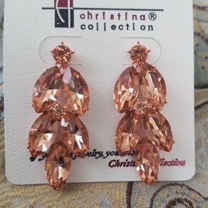 💕Custom Rhinestone Jewelry Earrings